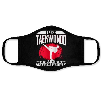 Discover TKD Korean Martial Arts Tae Kwon Face Masks