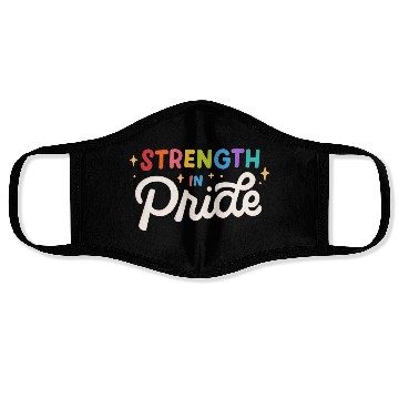 Discover Strength in Pride month Design Face Masks