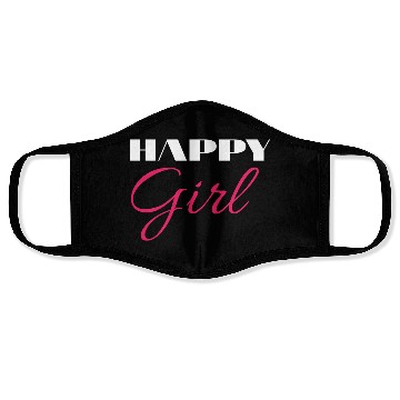 Discover Happy girl Face Masks