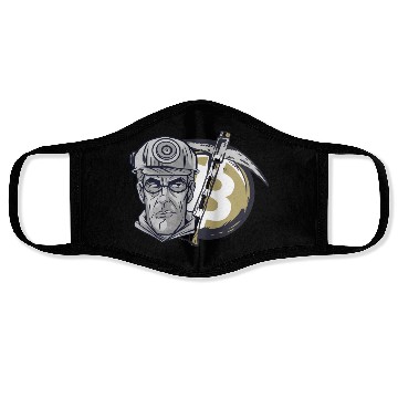 Discover Funny Bitcoin Crypto Blockchain Btc Fun Lovers Face Masks