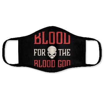 Discover Blood For The Blood God Skull Face Masks