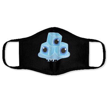 Discover Eyes Cubes Funny Ice Pun Face Masks