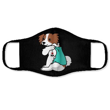 Discover I Love Mom Tattoo Papillon Face Masks