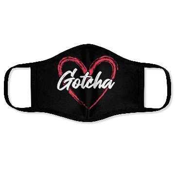 Discover Gotcha Heart Adoption Face Masks