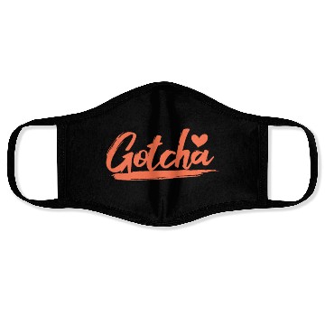 Discover Gotcha Heart Adoption Face Masks