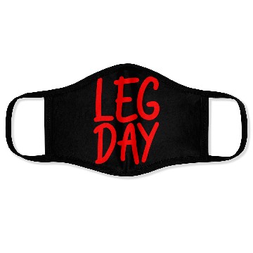 Discover Leg Day Handicapped Wheelchair 17 Face Masks