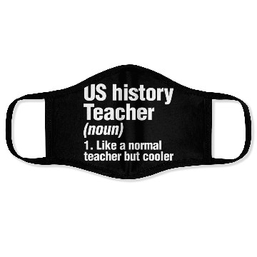 Discover US History Teacher Like A Normal Teacher Only Face Masks