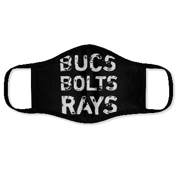 Discover Bucs bolts rays loyal to tampa Face Masks