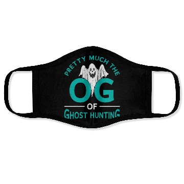 Discover Pretty Much The OG Ghost Hunting Ghost Hunter Face Masks