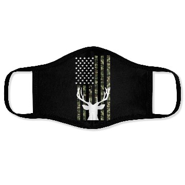 Discover Hunting 4th of July USA Flag Camo Deer Hunter Face Masks