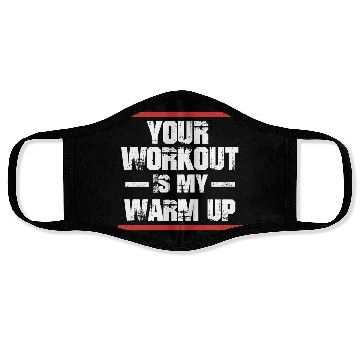 Discover Gym Workout Warmup Weightlifting Powerlifting Face Masks
