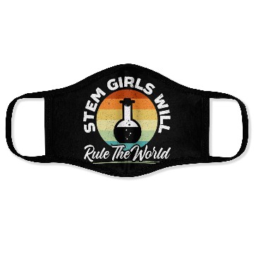 Discover Steminist Engineering Biologist Science Math Face Masks