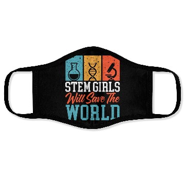 Discover Steminist Engineering Biologist Science Math Face Masks