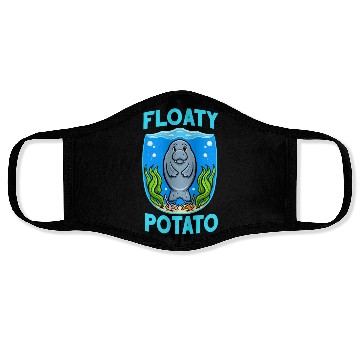 Discover Manatees Sea Cow Floaty Potato Manatee Face Masks