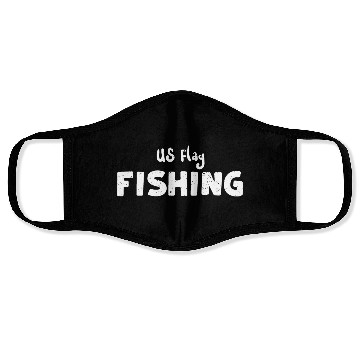 Discover US Flag Fishing - Fishing Face Masks