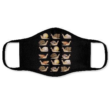 Discover Snail Collection Researcher Biology Snails Face Masks