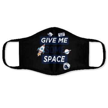 Discover give me some space Face Masks