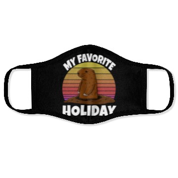 Discover My Favourite Holiday Groundhog Face Masks