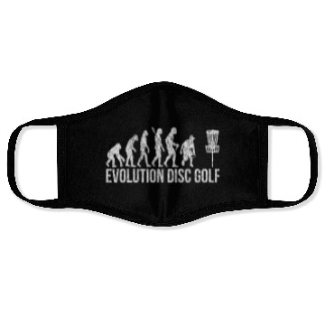 Discover Evolution Disc Golf Distressed Face Masks