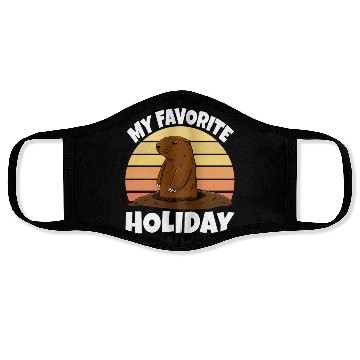 Discover My Favourite Holiday Groundhog Face Masks