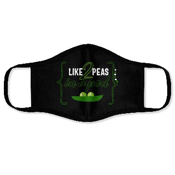 Discover Peas Vegetable Face Masks, Like 2 Peas In Pod,