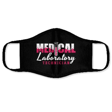 Discover Medical Laboratory Technician Chemist Lab Tech Face Masks