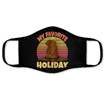 Discover My Favourite Holiday Groundhog Face Masks
