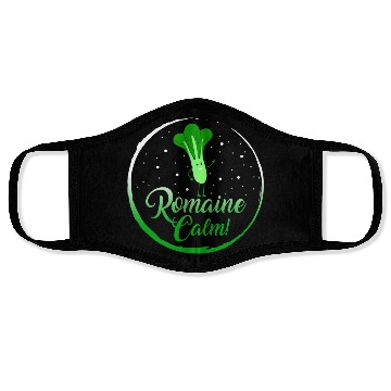 Discover Lettuce Vegetable Face Masks, Romaine Calm Face Masks,