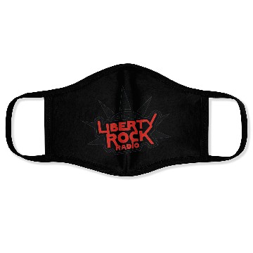 Discover Liberty Rock Radio Face Masks