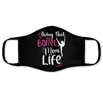 Discover Ballet Ballerina Dance Dancer Dancing Ballet Gift Face Masks