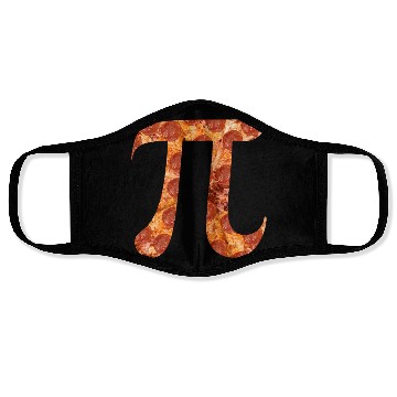 Discover Pepperoni Pizza Pi Face Masks