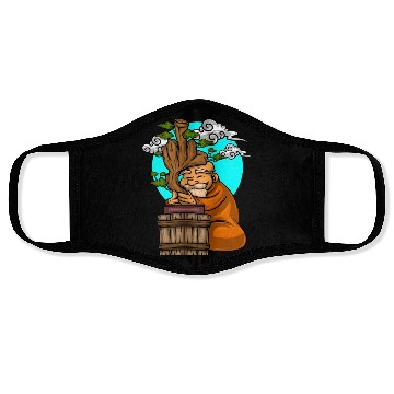 Discover Miniature Trees Bonsai Middle Finger Face Masks