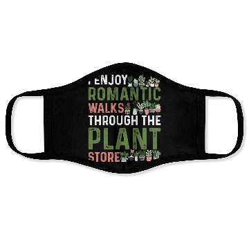 Discover Plants Gardening I Love My Garden Planting Gifts Face Masks