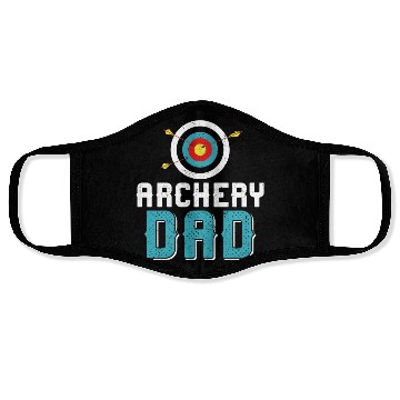 Discover Archery Bow Archer Dad Father Face Masks