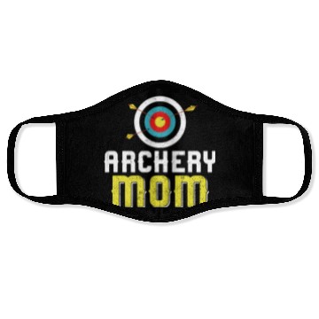 Discover Archery Bow Archer Mom Mother Face Masks