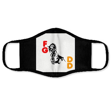 Discover cool logo Face Masks