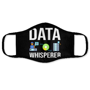 Discover Data Scientist Analyst Statistic Beginner Science Face Masks