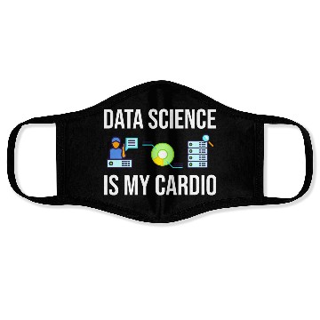 Discover Data Scientist Analyst Statistic Beginner Science Face Masks