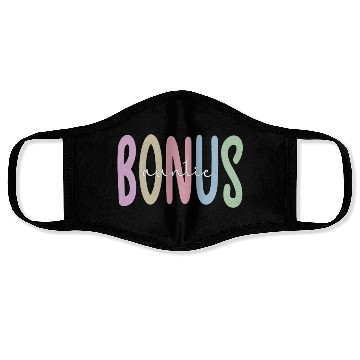 Discover Proud Bonus Auntie Step Aunt Appreciation Gifts Face Masks