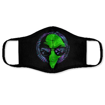 Discover Alien Gift Extraterrestrial UFO AREA 51 Sci-fi Face Masks