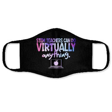 Discover STEM Teachers Can Do Virtually Anything Science Face Masks