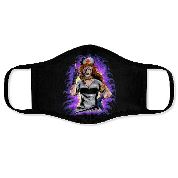 Discover Angry Psychopathic Nurse Face Masks