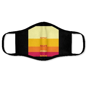 Discover Hex Summer Sunset Face Masks