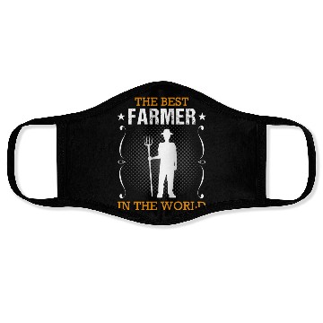 Discover Farmer Profession Farm Work Agriculture Gift Face Masks