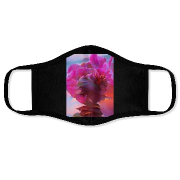 Discover Abstract Flower Face Masks