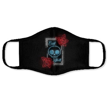 Discover Vintage Techno Colorful Rave Face Masks