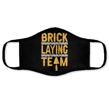 Discover Bricklaying Team Bricklayer Mason Brick Face Masks