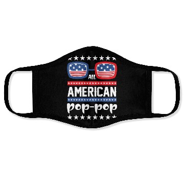 Discover All American Pop pop Face Masks