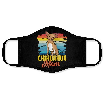 Discover Chihuahua Mom Face Masks
