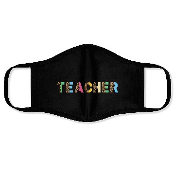 Discover Totally Blessed Teacher Face Masks